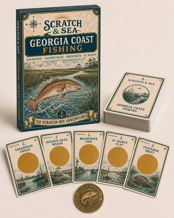 Georgia Coast Fishing deck cover